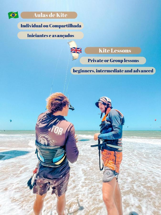 Indiana Kite school&Hostel Cumbuco Buitenkant foto